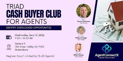 Triad Cash Buyer Club for Agents