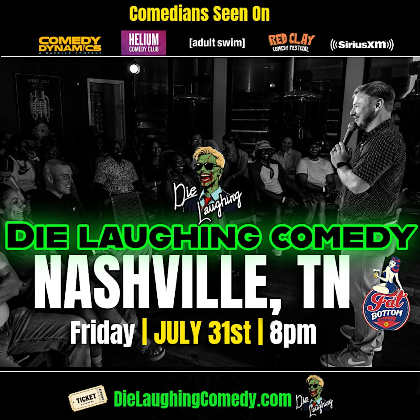 Die Laughing Comedy @ Fat Bottom Brewing