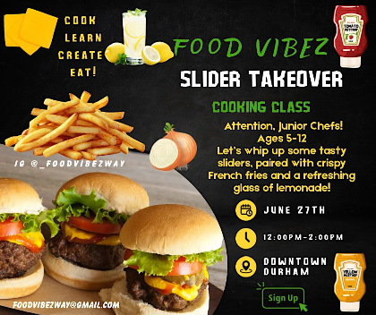 Food Vibez  Kids Slider Taker Over