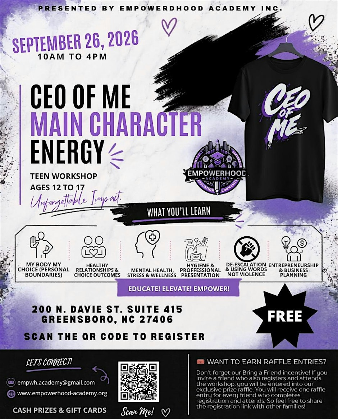 CEO of Me Teen Workshop
