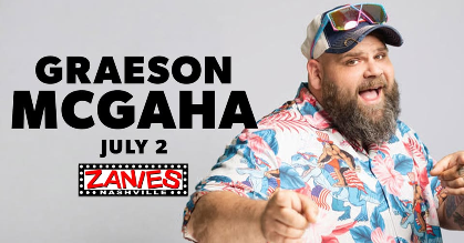 Graeson McGaha at Zanies