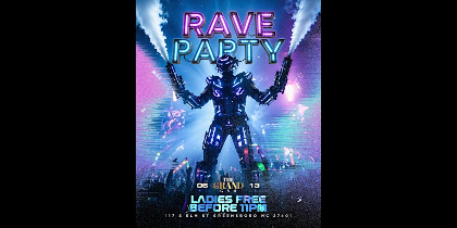 RAVE PARTY @ THE GRAND GSO SAT 6/13