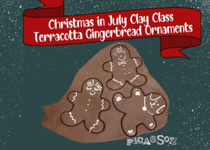 Xmas in July Clay Class – Terracotta Gingerbread Ornaments