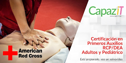 Primeros Auxilios/RCP/DEA - Adultos y Pediátrico - En Persona - En Español