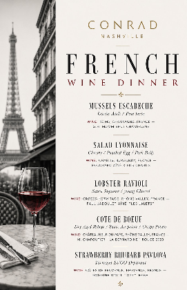French Wine Dinner