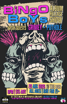 Bingo Boys Album Release Show at The 808
