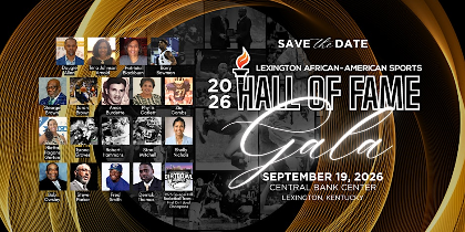 The Fifth Annual Lexington African-American Sports Hall of Fame Gala
