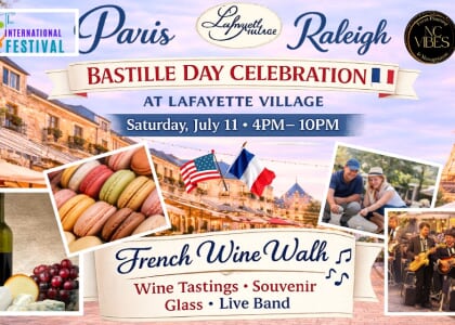 Bastille Day Celebration - Paris in Raleigh - Free Admission