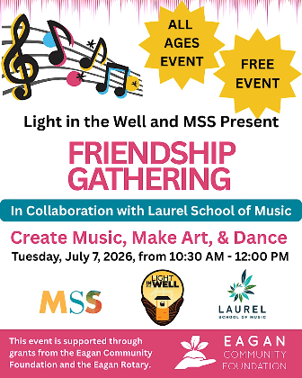 Friendship Gathering with Light in the Well, MSS and Laurel School of Music