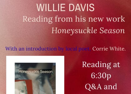 Willie Davis Reading and Book Signing
