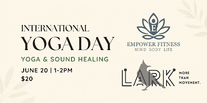 International Yoga Day @ Lark!