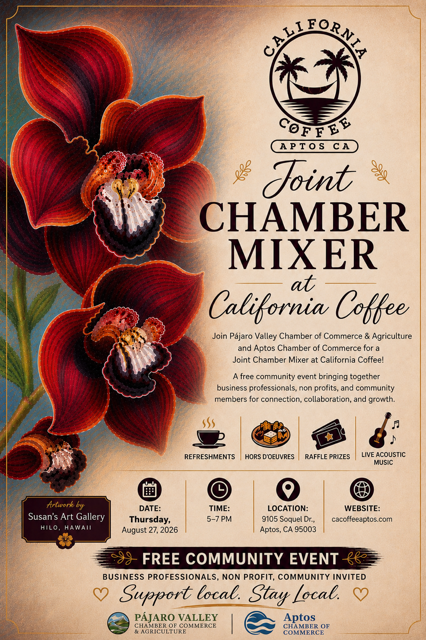 Joint Mixer at California Coffee