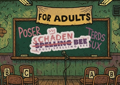 SchadenBee: Adult spelling bee at Method & Muse Spirits
