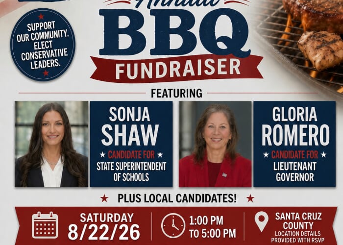 Santa Cruz County Republican Party- Annual Fundraising BBQ Feast