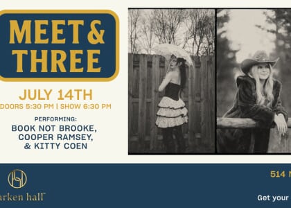 Meet & Three: Local Music Showcase Set for July 14 at Harken Hall