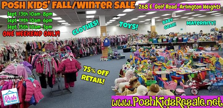 Posh Kids Resale Fall Winter Sale Daily Herald Calendar