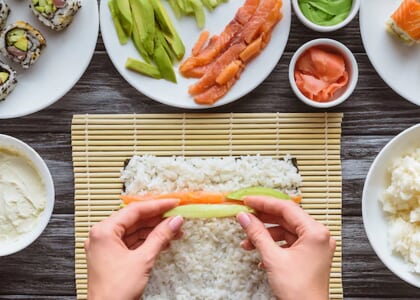 Hand Rolled Sushi