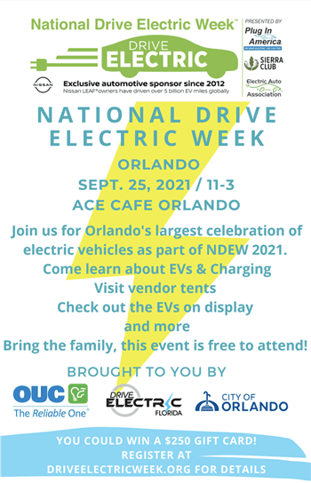 Orlando Drive Electric Week Event Orlando Sentinel