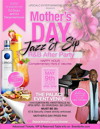 MOTHER'S DAY JAZZ & SIP/ R & B AFTER PARTY