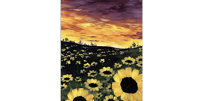 Sunsets and Sunflowers - Paint and Sip in Indianapolis | Classpop!™