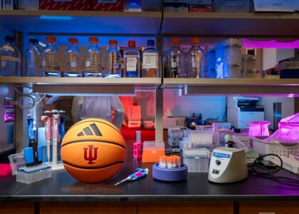 Gus Macker 3-on-3 basketball tournament benefiting cancer research at IU