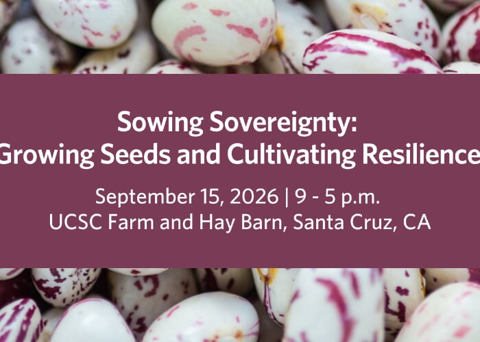 Sowing Sovereignty: Growing Seeds and Cultivating Resilience