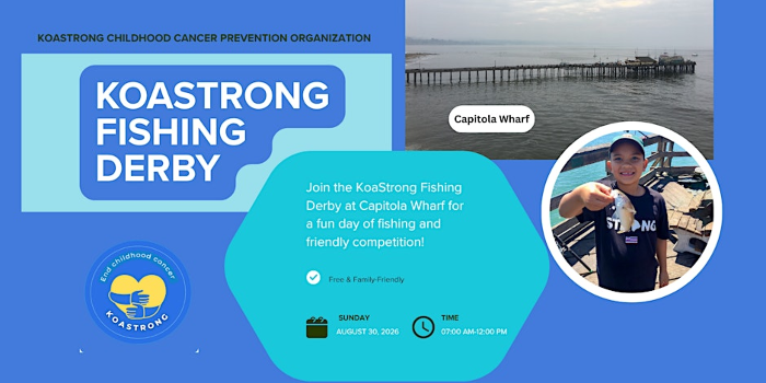 KoaStrong Fishing Derby at the Capitola Wharf