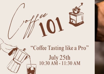 Coffee 101: "Coffee Tasting like a Pro"