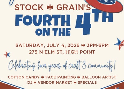 Stock+Grain's Fourth on the 4th!