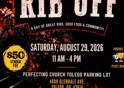 4th ANNUAL RIB OFF PERFECTING CHURCH TOLEDO