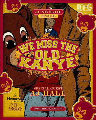 KANYE WEST TRIBUTE & CONCERT AFTERPARTY