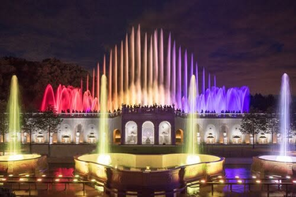 July Illuminated Fountain Schedule