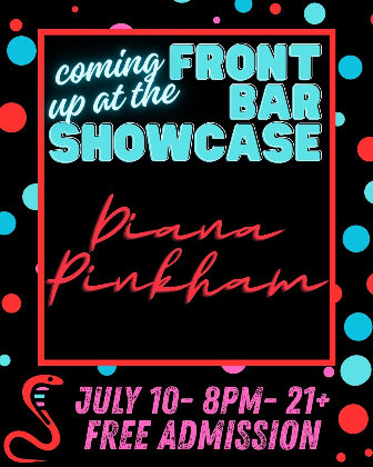 Front Bar: Diana Pinkham