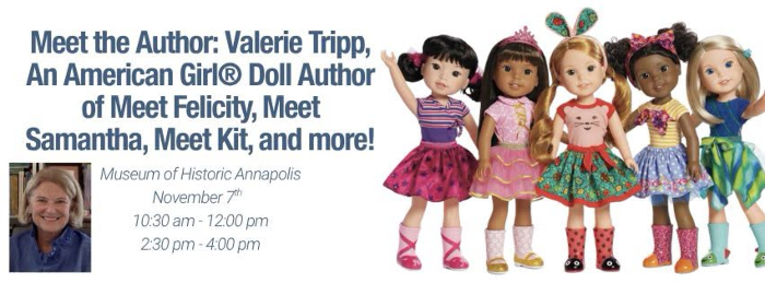 Meet the Author: Valerie Tripp, An American Girl Doll Author of Meet Felicity, Meet Samantha, & More
