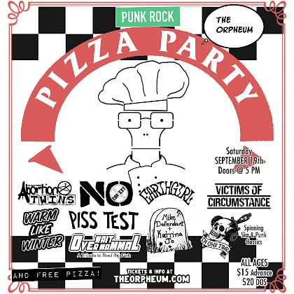 Punk Rock Pizza Party