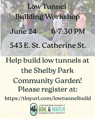 Low Tunnel Building Workshop