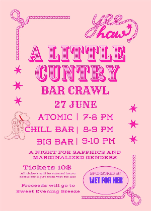 A Little Cuntry Bar Crawl