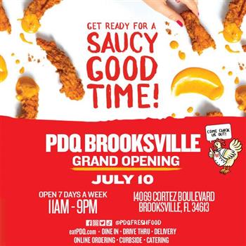 Brooksville PDQ Grand Opening - Tampa Bay Times - Events
