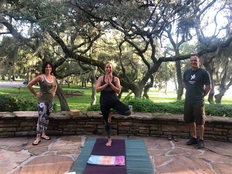 Outdoor Yoga With Yogasix Clearwater At Philippe Park Wfla Calendar