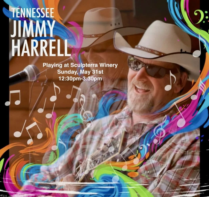 Live Free Music with Jimmy Harrell Trio at Sculpterra Winery