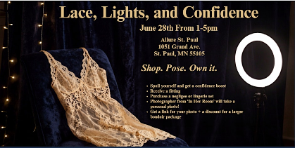 Lace, Lights, and Confidence!