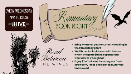 Romantasy Book Night: Read between the Wines