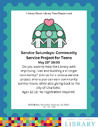 Teen Service - Earn Volunteer Hours