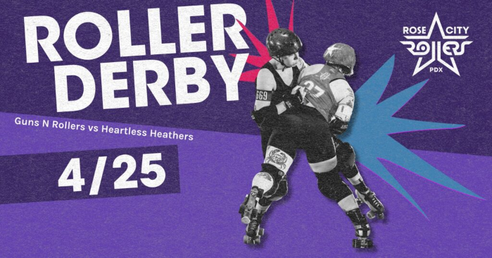 Women in Sports Night: Heathers vs. GNR — Rose City Rollers
