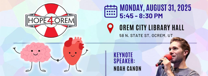 Hope4Orem Annual Mental Wellness Resource Fair