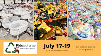 KX Kids Consignment Sale July 2026 - FREE admission!