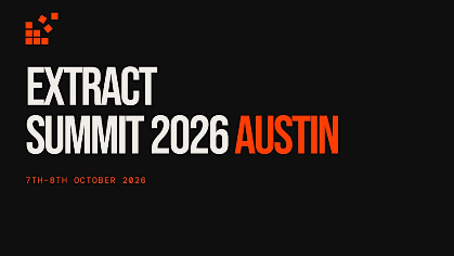 Web Data Extract Summit