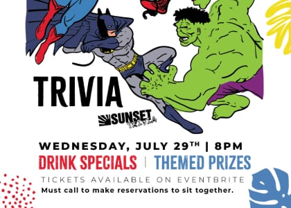 Marvel vs DC Trivia at The Duck Dive