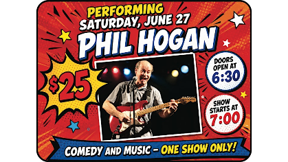 Funny man Phil Hogan playing his guitar and making you laugh