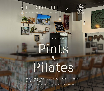 Studio III: Pints & Pilates